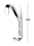 Habo skolkrok 1020 krom - Väggkrokar, klädhängare - 7317900026935 - 1
