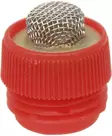 Röd dryckesventilfilter med gänga - Reservdelar för dryckesbehållare - 5700030260065 - 1