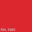 Maskinfärg Miedema röd (RAL 3360) 1 l - Maskinfärger - 8716106058365 - 2
