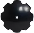 Kverneland 20" platta, 30x30 mm hål - Jordbearbetningstillbehör - 5240121205 - 1