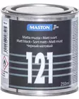 Maston färg Matt svart 250ml - Andra färger, lacker och oljor - 6412496048505 - 1