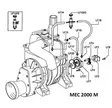 Packnings smörjpump (MEC 2000, 3000, 4000, 5000, 6500, 8000, 9000, 11000, 13500) - Flytgödseltankar - 8719774397705 - 3