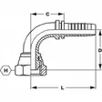 Pressfitting DN06-1/4 BSP - Hydraulik - PF6490P045 - 2