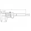 Digitalt skjutmått 150 mm - Andra mätinstrument - 8716106036615 - 2