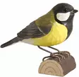 Wildlife Garden dekorfågel Talgoxe - Naturrelaterade produkter - 7350054760485 - 1