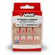 VMC 4551 UV Orange Rund 1X Stark #4 X6 - Betesfiske - 3359220260075 - 1