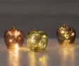 Finnlumor glasäpple med LED-belysning brun - Stämningsbelysning - 6410416573885 - 3