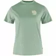 Fjällräven Fox Boxy Logo Tee W Misty green - Friluftskläder - 7323450985455 - 1