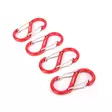 Haghus S karabiner 50mm 4-pack - Övriga friluftsprodukter - 6438212103495 - 1
