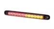 LED-bakljus, rektangulär, 12/24V, 257x27x20mm - Varselljus och fyrar - 8719607231015 - 1
