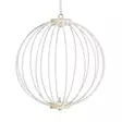 LED-ljusboll 30 cm 160 LED vit - Stämningsbelysning - 6410416310305 - 2