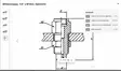 Mät-nippel 1/4" x M16x2, genomföring - Andra traktortillbehör - 8719593054605 - 3