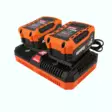 Robota DC-DXH18V dubbelladdare - "Batteridrivena maskiner" - 6438212141015 - 1