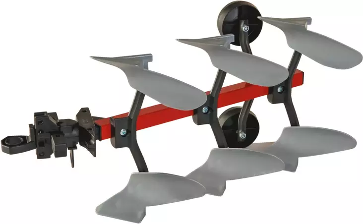 3-skiviga backplogar för tramptraktor - Tramptraktorer och trampbilar - 4006485123865 - 1