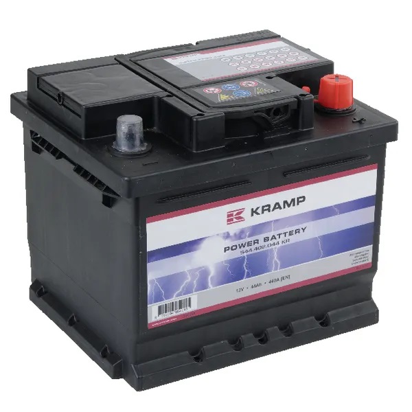 Batteri Kramp 12V 44Ah 440A - Startbatterier - 8716106054145 - 1