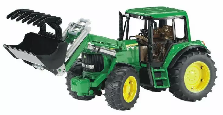 Bruder John Deere 6920 med frontlastare - Bruder arbetsmaskinsleksaker - 8719493962765 - 1