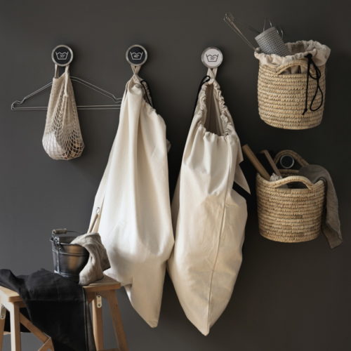 Habo krok Pic borstad stål 75 mm - Väggkrokar, klädhängare - 7317900178535 - 1