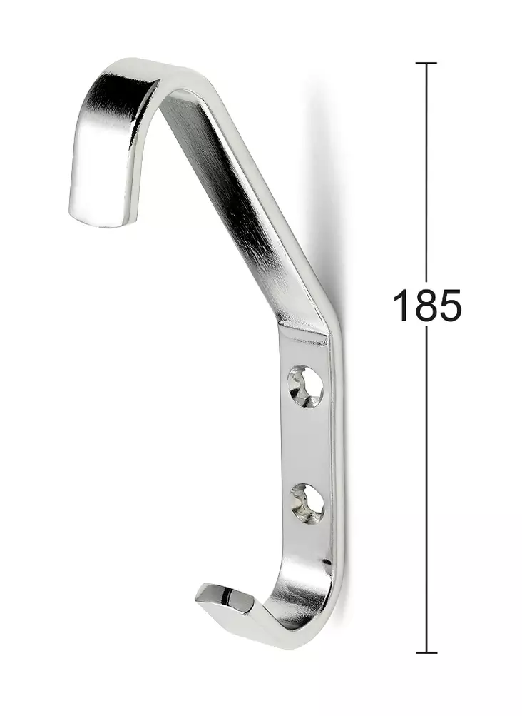 Habo skolkrok 1020 krom - Väggkrokar, klädhängare - 7317900026935 - 1