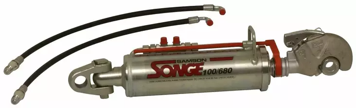 Hydraulisk tryckstång Songe Samson 100 modell 680 kat. 3/2 med skopa - Drag- och tryckstänger - 7028130002445 - 1