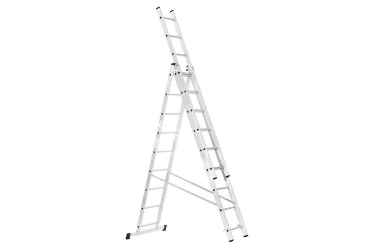 Förlängningsstege 3x9 max. 5,3 m - Andra handverktyg - 6410416289915 - 1