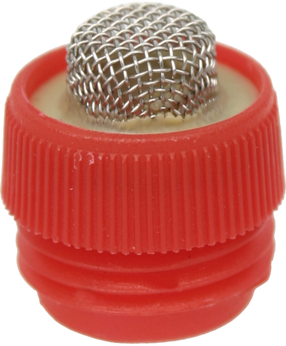 Röd dryckesventilfilter med gänga - Reservdelar för dryckesbehållare - 5700030260065 - 1