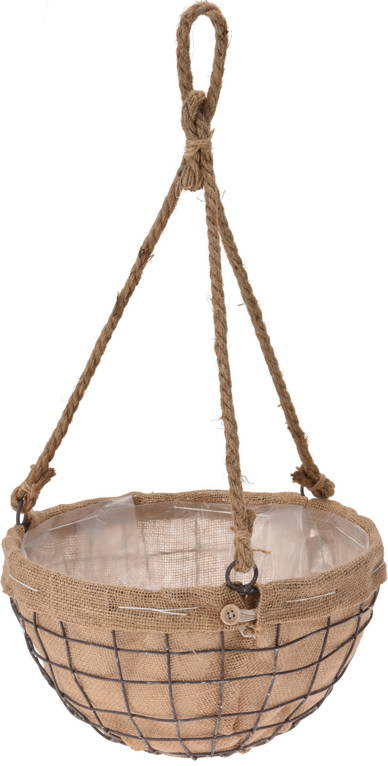 Juteäck plastbelagd Ø 30 cm - Krukor, vaser, korgar - 8720573138475 - 1