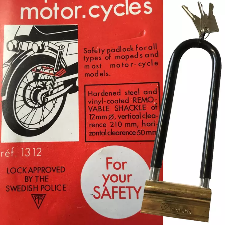 Robust lås för t.ex. moped/motorcykel - Hänglås, reglar, gångjärn - svm0000001475 - 1