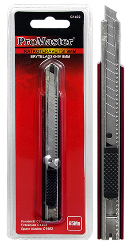 Segmentkniv 9 mm - Knivar ja knivar - 6420286814025 - 1