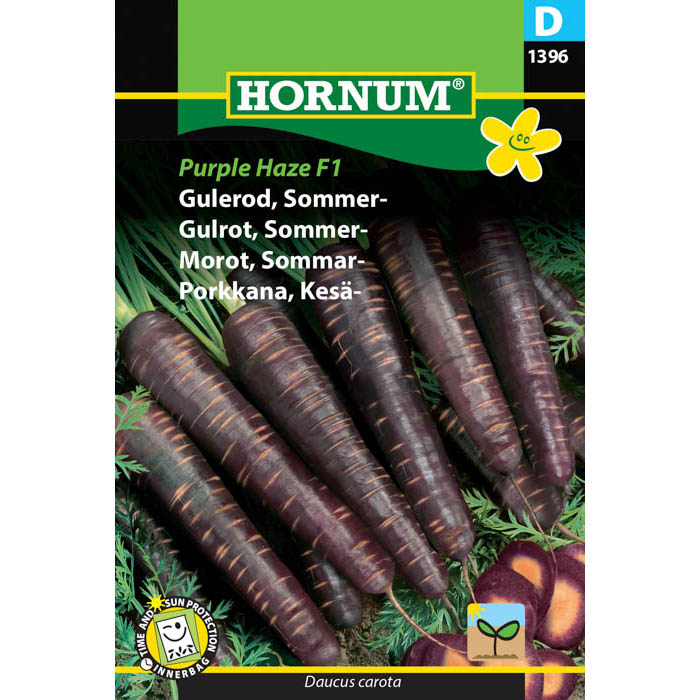 Sommar morot 'Purple Haze F1' - Frön och sättpotatisar. - 5708787013965 - 1