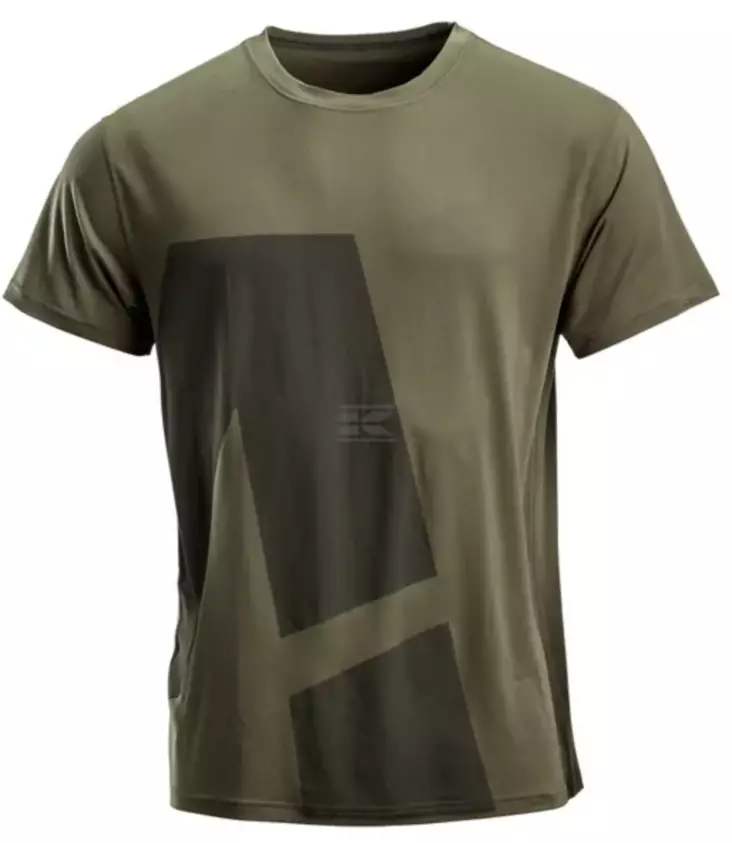 Kramp Active herr T-shirt grön - Sommararbetskläder - 8719493082395 - 1