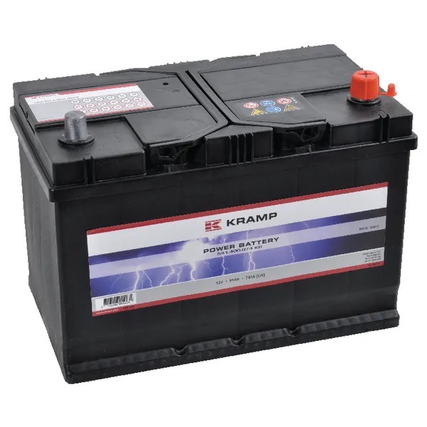 Kramp batteri 12V 91Ah 740A - Startbatterier - 8716106054435 - 1