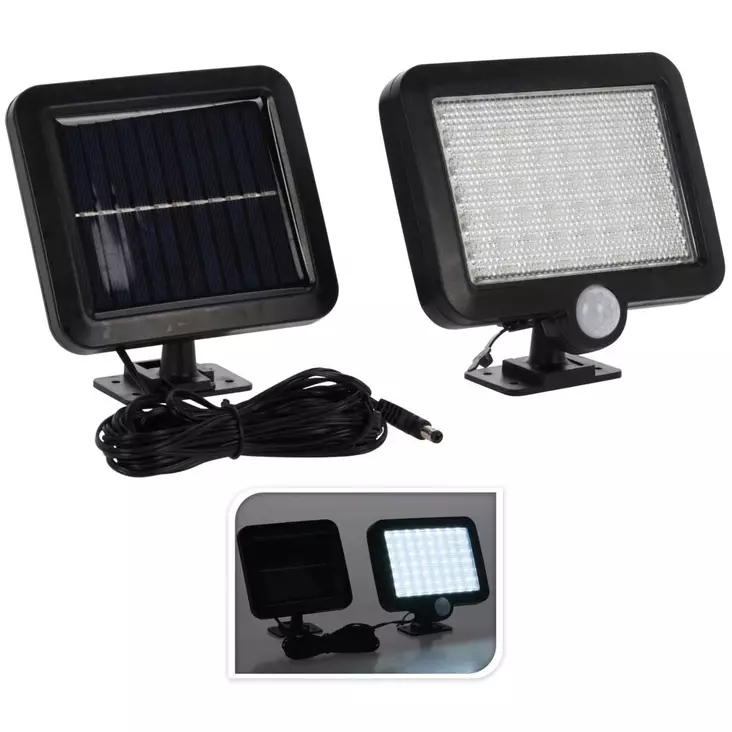 LED solcellslampa med rörelsesensor - Stämningsbelysning - 8720573161275 - 1
