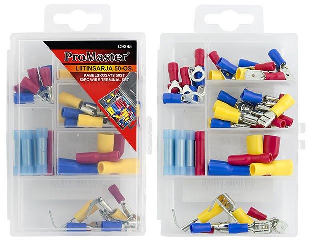 Anslutningsset 50 delar - Bilbelysning och elektriska tillbehör - 6420286892955 - 1