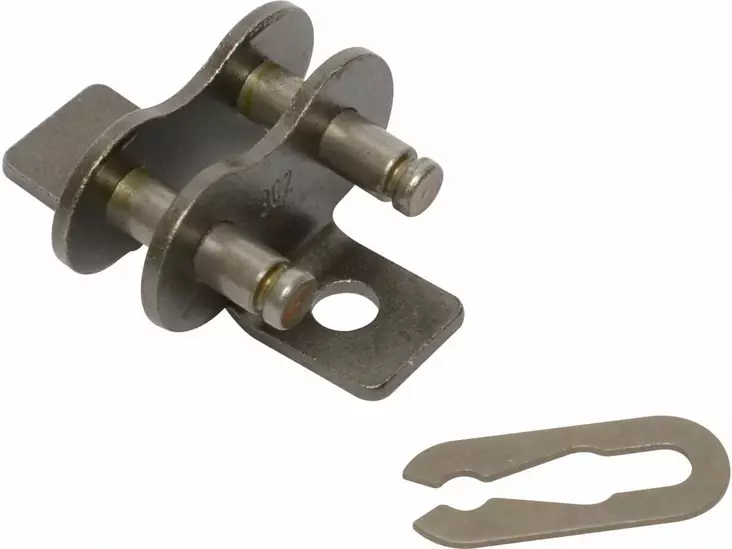 Anslutningsring med 1-hålsplatta på båda sidor 5/8" x 3/8" (10B-1) - Rullkedjor - 5700030442515 - 1