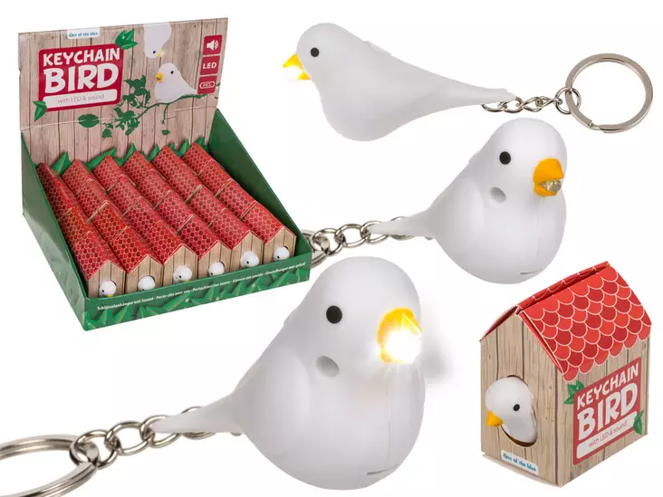 Fågel nyckelring - Fågelrelaterade produkter - 4029811447435 - 1