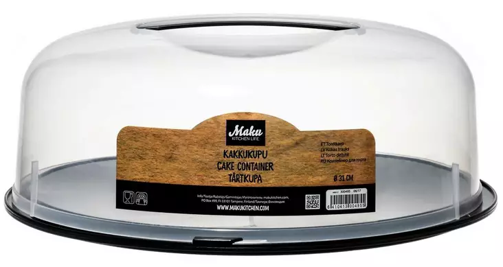 Maku Kakkkupåse rund svart - Andra köksprodukter - 6410413004955 - 1