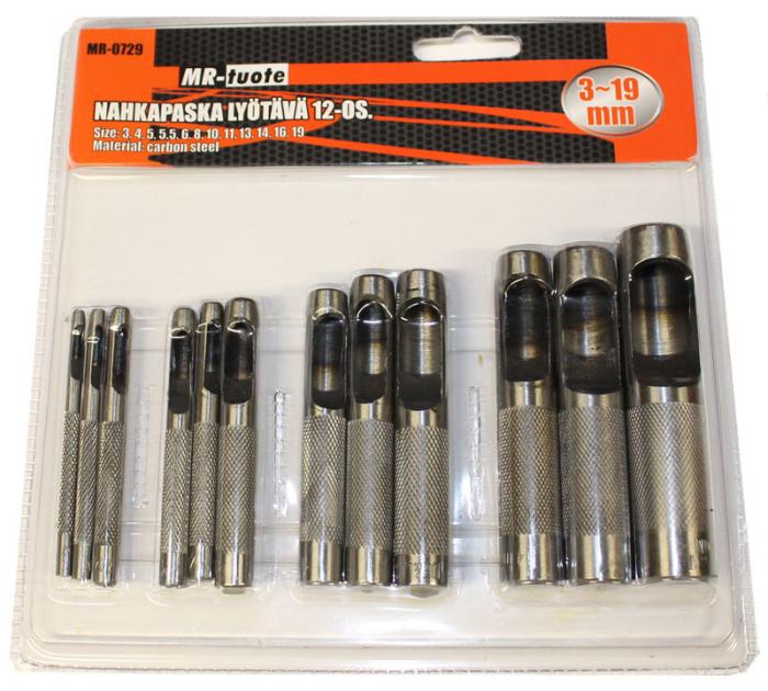 Läderklubba 12-delar - Andra handverktyg - 6430013067655 - 1