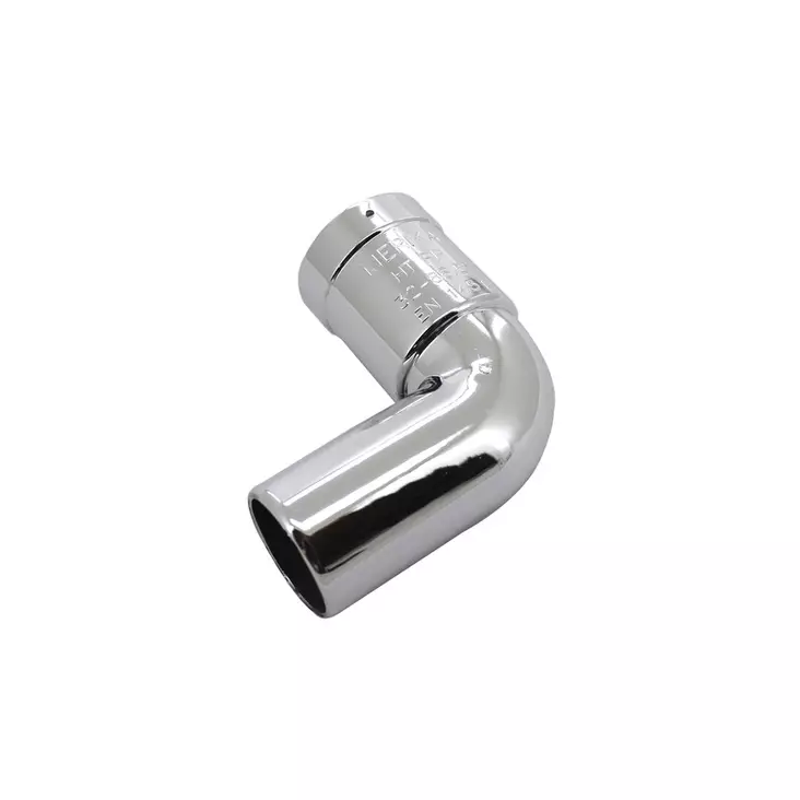 Opal pp-böjkoppling 32 x 88,5 förkromad - Avlopp och vattenlås - 6413820510255 - 1