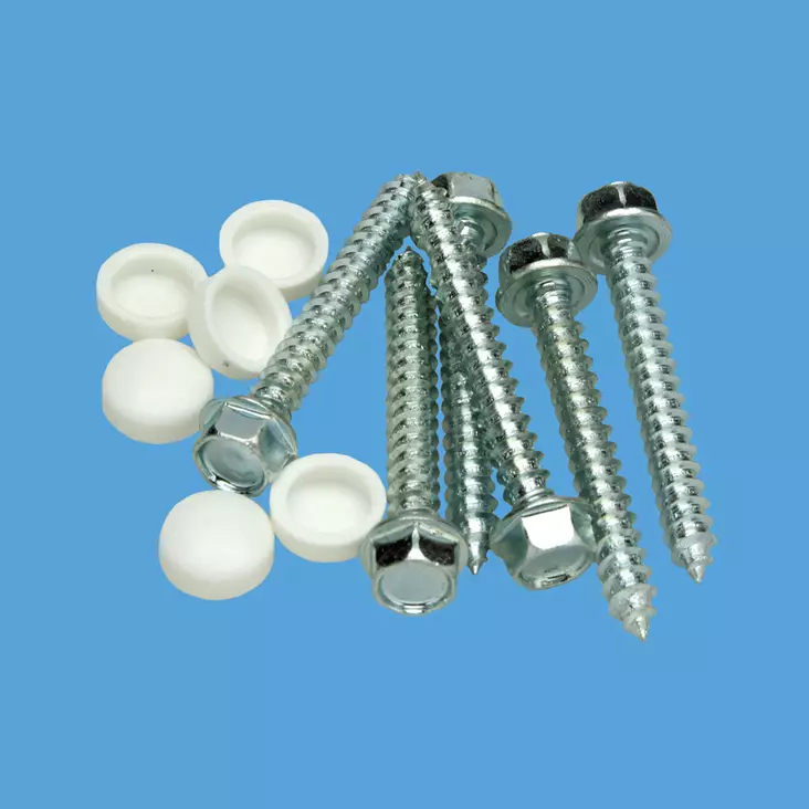 Opal skruvuppsättning för handfat - Beslag och skruvar - 6413820801445 - 1