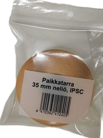 Positionsklistermärke 35mm kvadrat i IPSC väska - Vapen och ammunition - 6410362412405 - 1
