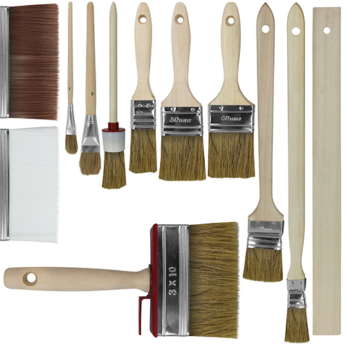 Penselset 10-delar - Målningsverktyg - 8719202449655 - 1