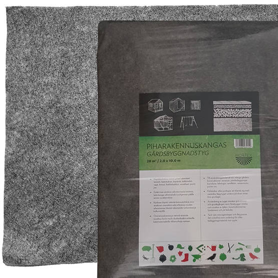 Trädgårdsbyggnadsväv 2x5 m - Filterdukar - 6430068430145 - 1