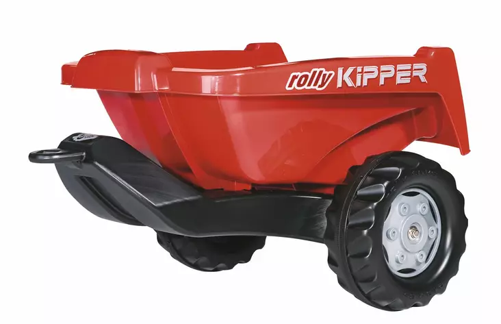 Röd släpvagn "kipper" för pedald Traktor - Tramptraktorer och trampbilar - 4006485128815 - 1