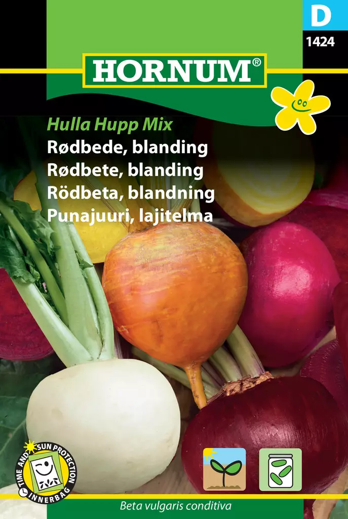 Rödbetsmix "Hulla Hupp" - Frön och sättpotatisar. - 5708787014245 - 1