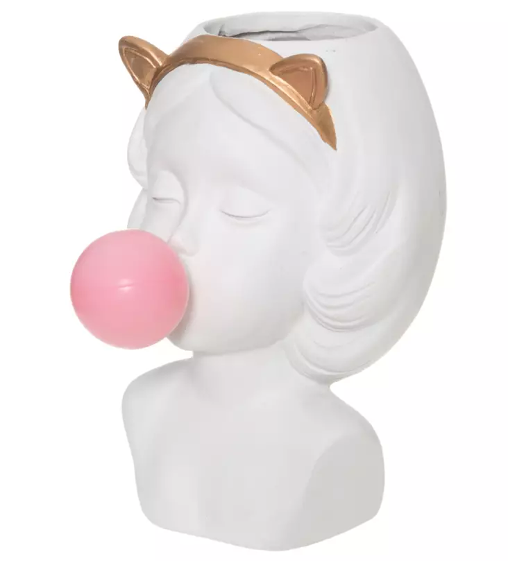 Krukskulptur flicka 33 cm - Krukor, vaser, korgar - 6410416125565 - 1