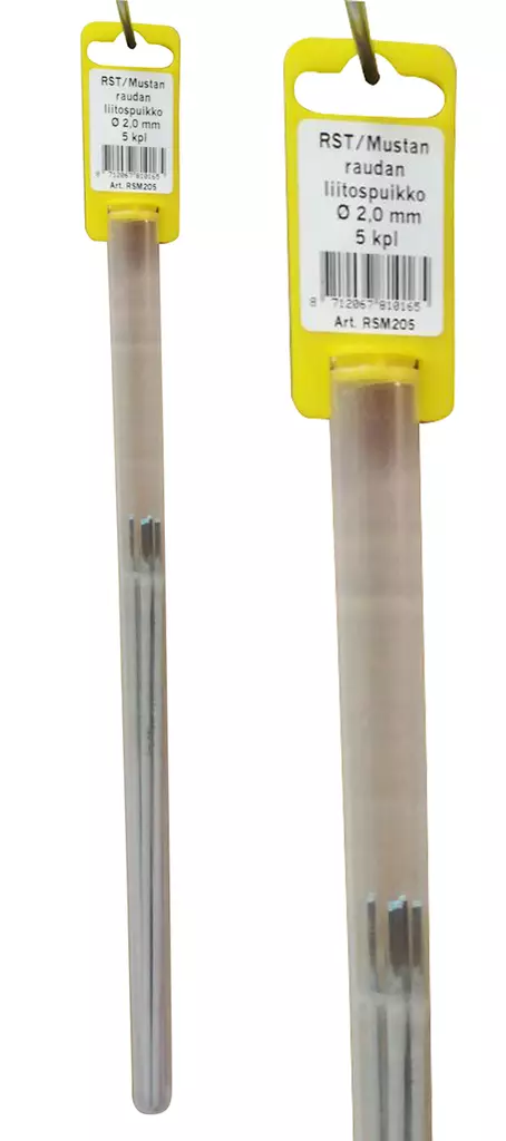 RST svart stål kopplingstång 2,0 mm - Svetsstänger - 8712067810165 - 1