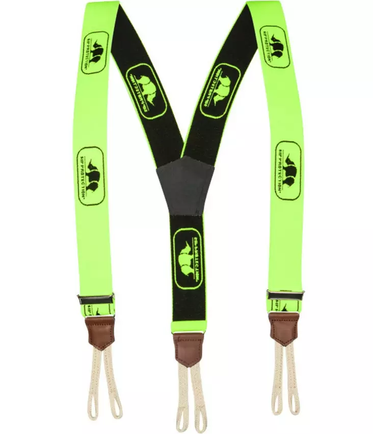 SIP hängsel med knappfäste (Hi-Vis) gul eller orange - Skogsarbetarens verktyg - 5415273803305 - 1