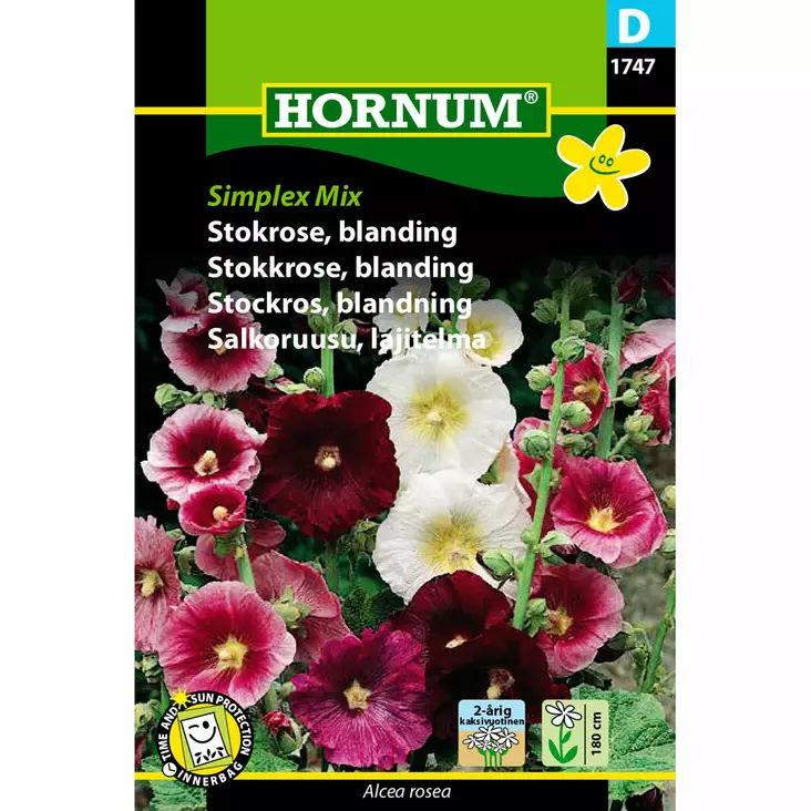 Salkoruusu Simplex Mix färgblandning - Frön och sättpotatisar. - 5708787017475 - 1