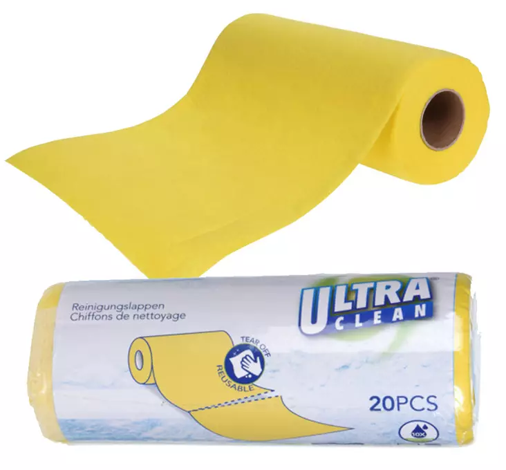 Rengöringsduk 20 st/rulle - Allrengöring - 8719202825145 - 2