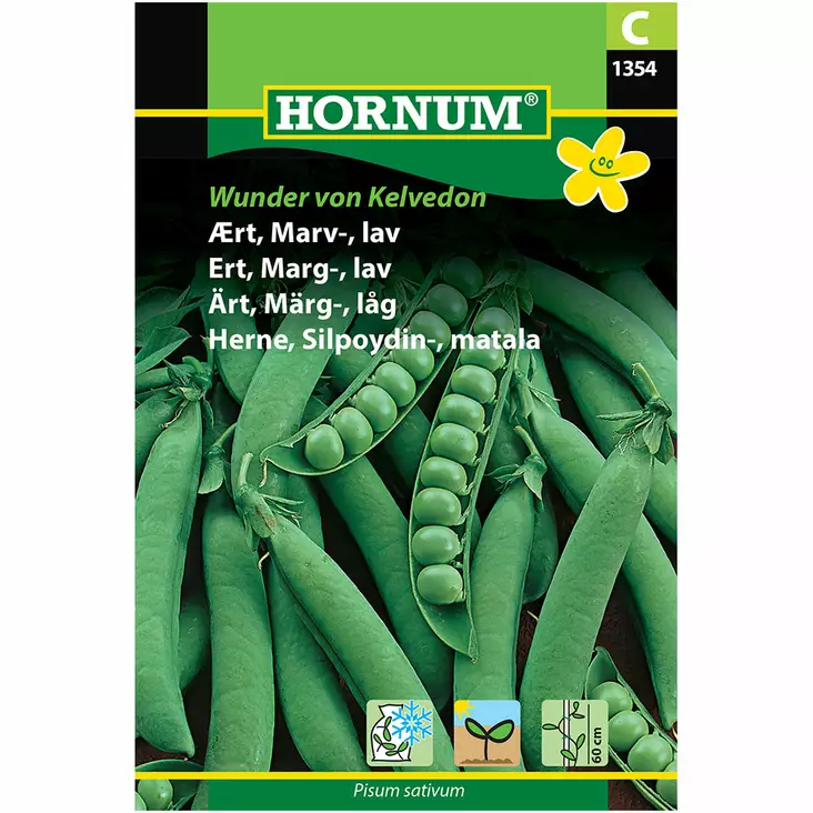 Silkespärrärt ´Kelvedon Wonder´ - Frön och sättpotatisar. - 5708787013545 - 1